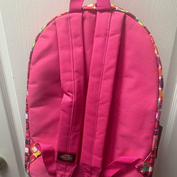 Dickies pink with dots backpack - Picture 3 of 3